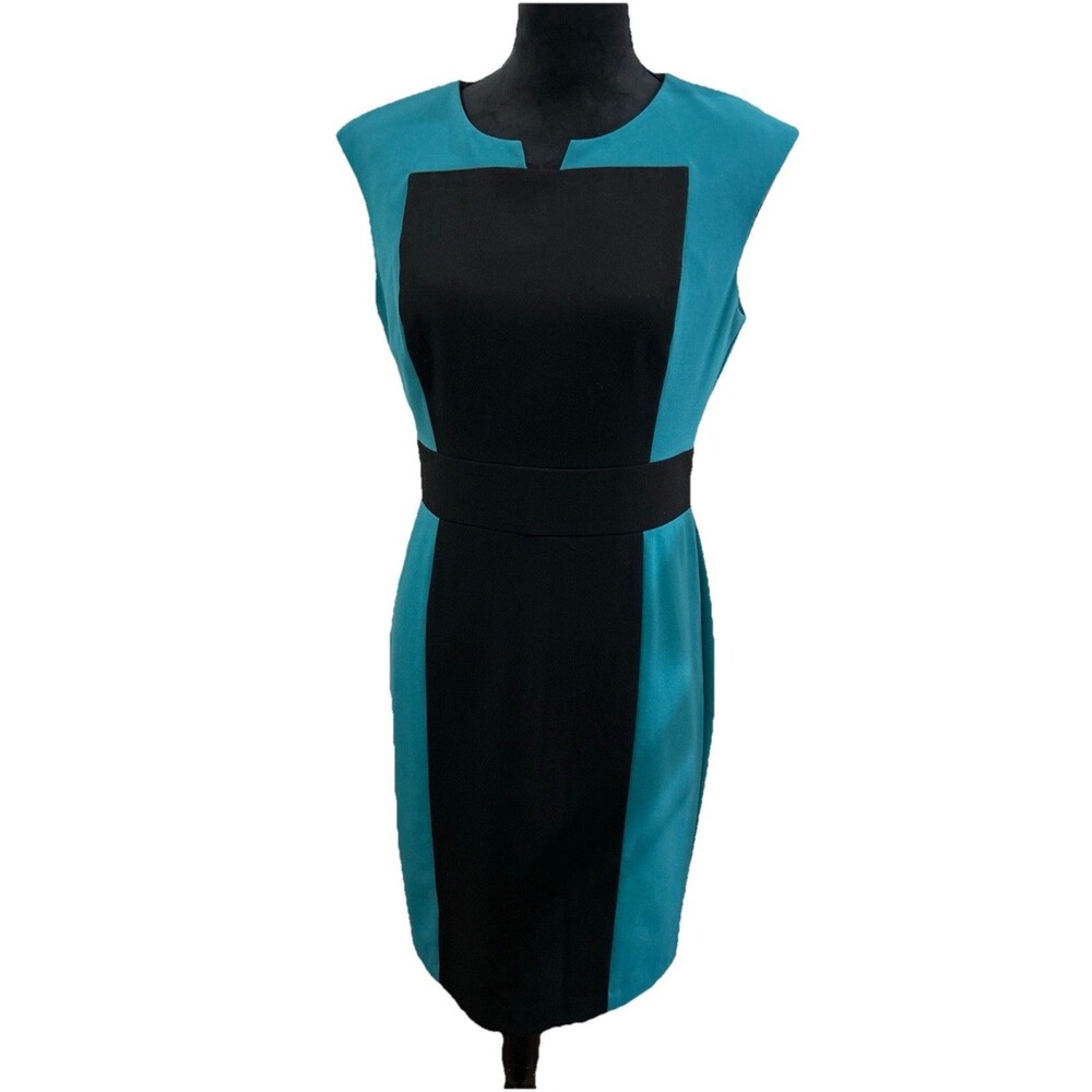 Calvin Klein Size 8  Dress Sleeveless Zipper Knee Length Lining